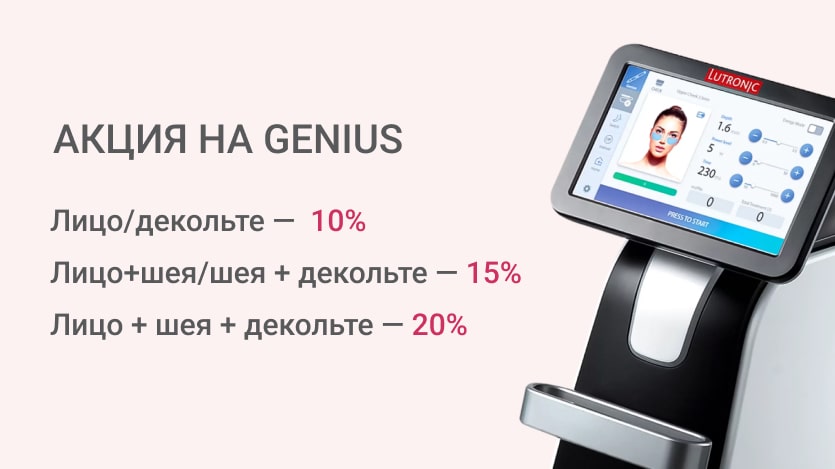 Микроигольчатый RF-лифтинг Genius